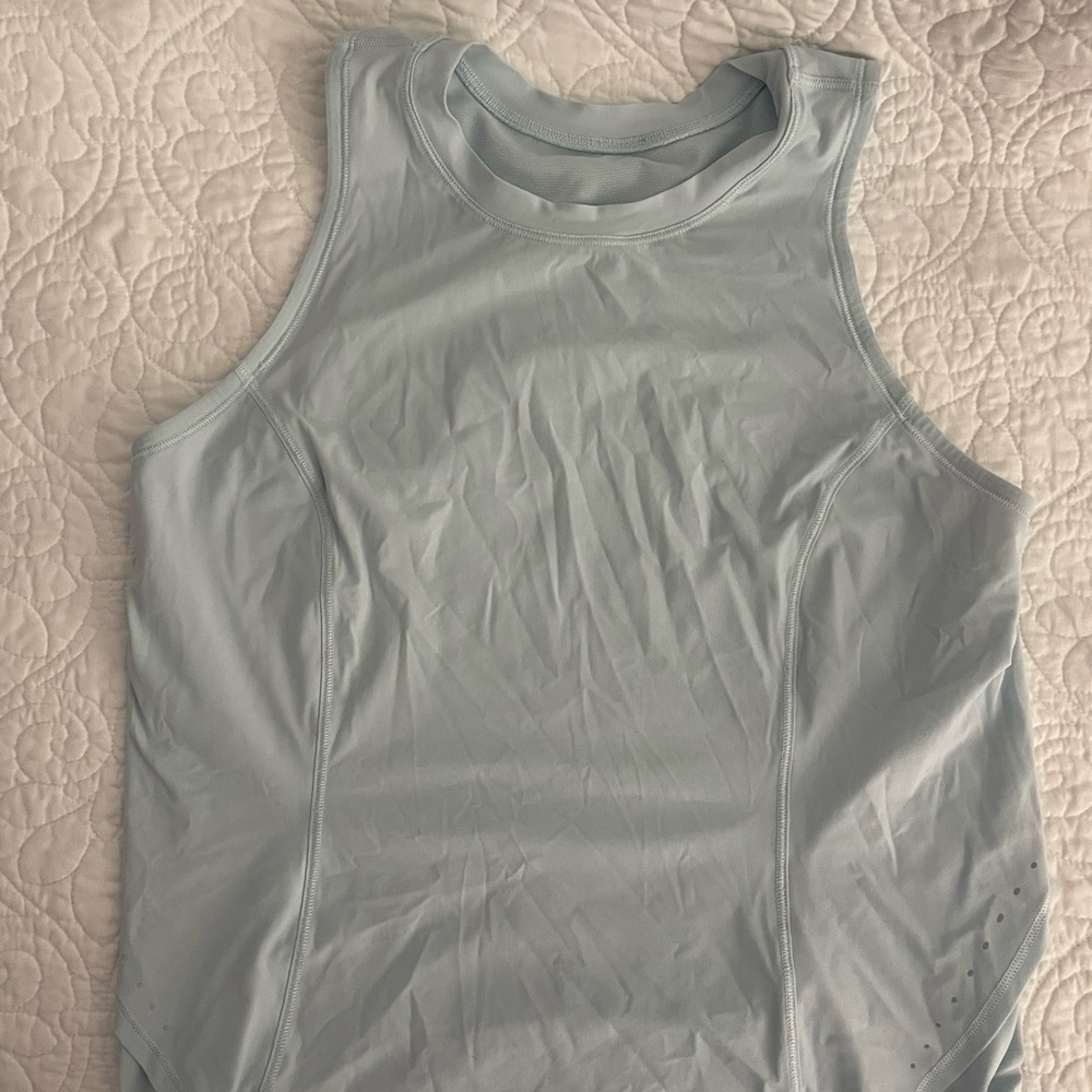 lululemon athletica Light Blue Tank Top